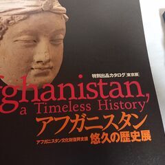 アフガニスタン　アフガニスタン文化財復興支援　悠久の歴史展　Afghanistan a Timeless  History　著者：前田たつひこ 監修, 東京藝術大学, NHK, NHKプロモーション 編 出版社：東京藝術大学, NHK, NHKプロモーション 発行年：2002年の画像