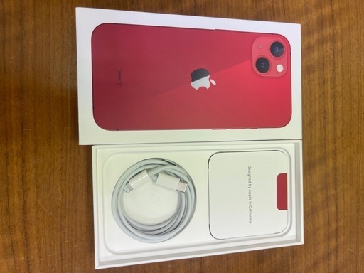 [新品同様]iPhone13 128GB RED
 