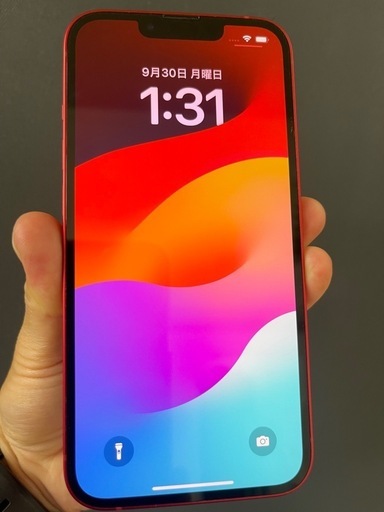 [新品同様]iPhone13 128GB RED