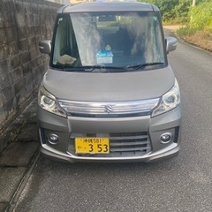 【車検2年・ナビ付き】スペーシアカスタムCS（最終値下げ）