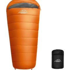 寝袋 シュラフ マミー型