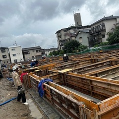 やりがいある仕事！型枠解体の画像