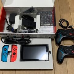 (値下中‼）任天堂 Switch 本体 動作確認済み 付属品完備...