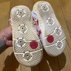 使用済み。七五三にあると便利な草履スリッポン(ハンドメイド)です。の画像