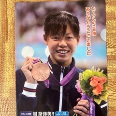 星奈津美　記念クリアファイル　２枚の画像