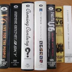 V6 LIVE VHS、Music Clipsなど7本まとめ売りの画像
