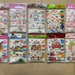 子供用マスク　すみっコぐらし、キティ他　10個（1個3枚入り）合...