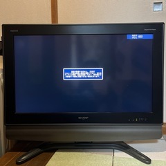 ジャンク　液晶テレビ　シャープ　AQUOS 32型