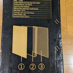HEPAフィルター採用空気清浄機の画像