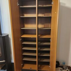 「無料」鏡付き　洋服　タンスの画像