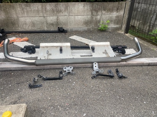 デリカd5フロントアンダーガード　純正オプション