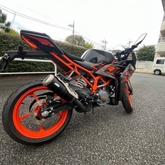 [コーティング済み]KTM RC 125 2022 年式　125ccの画像