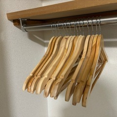 木製おしゃれハンガー