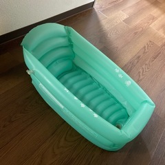 赤ちゃん用 風呂 ベビー　空気 お風呂 収縮可能 コンパクト収納