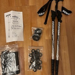 登山　トレッキングポール　