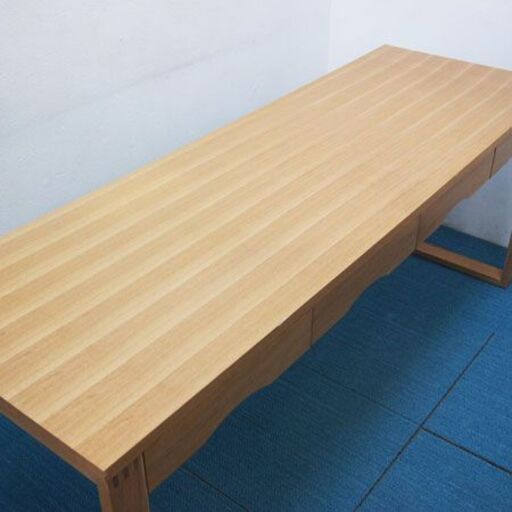 丈夫な作りの作業テーブル デスク 幅1800 奥行60 高さ72cm (IA08)