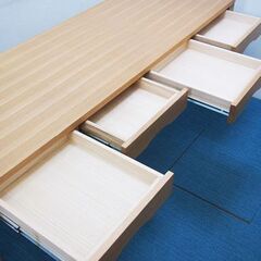 丈夫な作りの作業テーブル デスク 幅1800 奥行60 高さ72cm (IA08)の画像