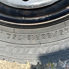145/80R13スタッドレスタイヤスチールホイール
の画像