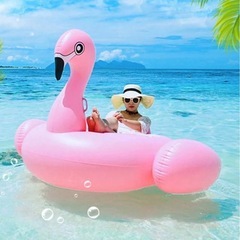 【新品未使用】ビッグ浮き輪の画像