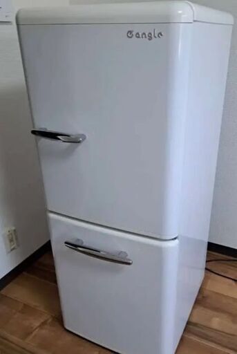 2ドア冷蔵庫