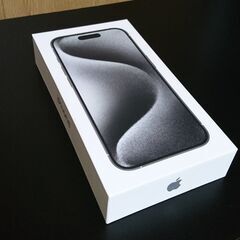 訳アリ iPhone 15 Pro 128GB　ホワイトチタニウ...