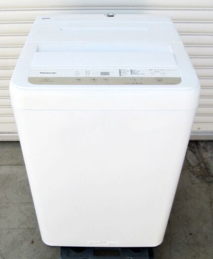 【3ヵ月保証】Panasonic　5.0㎏　洗濯機　NA-F50B13J　動作良好　からみほぐし　抗菌加工ビッグフィルター　2019年製　パナソニック