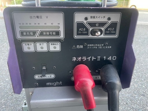 ■中古品 マイト工業 ネオライトⅡ140 バッテリーウェルダー MBW-140-2 動作問題なし 溶接■