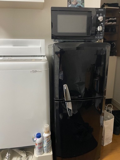 冷蔵庫、洗濯機、電子レンジ　3点セット