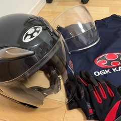 【取引済】OGKカブト フルフェイスバイクヘルメット【専用カバー...