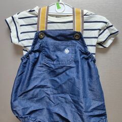 【ご相談中】ポロベビー　POLObaby　トップスサロペットセッ...