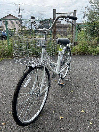 24インチ　自転車　　物置保管美品！3.4回使用のみ。