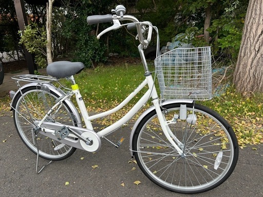 24インチ　自転車　　物置保管美品！3.4回使用のみ。
