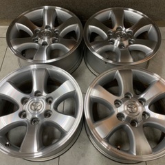 ランクルプラド純正★200系ハイエース流用　17×7.5J　＋3...