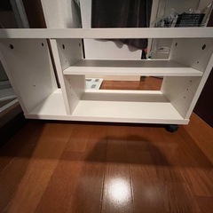 テレビ台　ローボード小　キャスター付