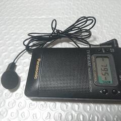中古・パナソニック ポケットラジオの画像