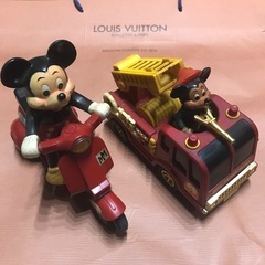 ヴィンテージ ミッキーマウス フィギュア他 4点セットの画像