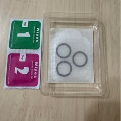 iPhone16pro用クリアソフトケース・レンズカバー・保護フィルム セットの画像