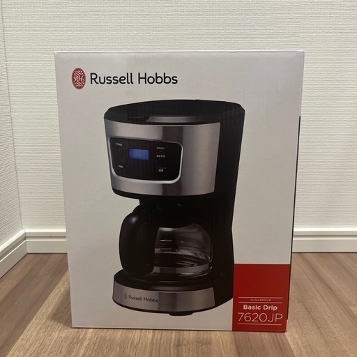 ラッセルホブスコーヒーメーカー　新品未開封