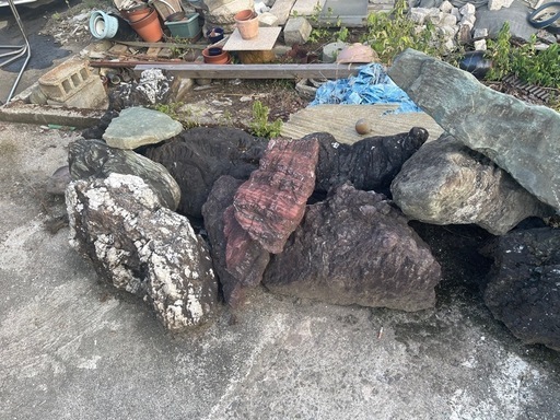 ⭐️（値段相談）庭石　鉢　植木鉢　石臼？⭐️