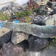 ⭐️（値段相談）庭石　鉢　植木鉢　石臼？⭐️の画像