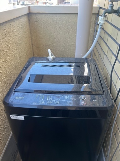 1年も経ってない洗濯機