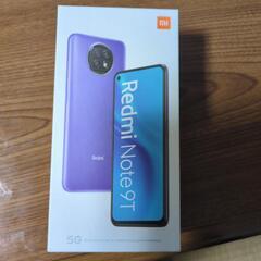 携帯本体  Redmi note9t  ブラック