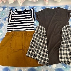 女の子150サイズ夏物ワンピースまとめ売り☆の画像