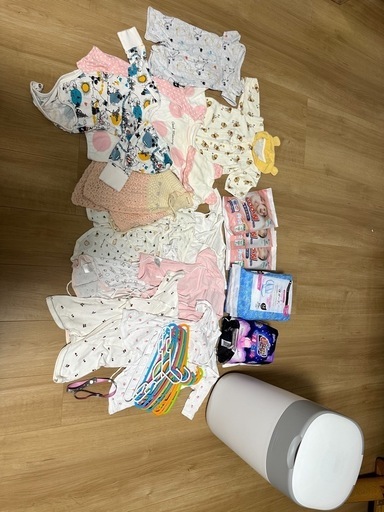 コンビ 紙おむつ処理ポット ベビー服セット