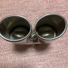 マフラーカッター　2本出しの画像