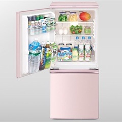 中古ピンク冷蔵庫0円　神奈川県の画像