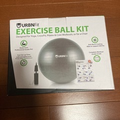 【新品】URBN FIT　バランスボール 55cmの画像