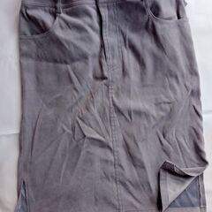 FINAL STAGE グレーのツーピース 七分袖 サイズ38の画像