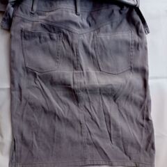 FINAL STAGE グレーのツーピース 七分袖 サイズ38の画像