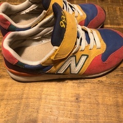 ニューバランス21cmマルチカラーの画像